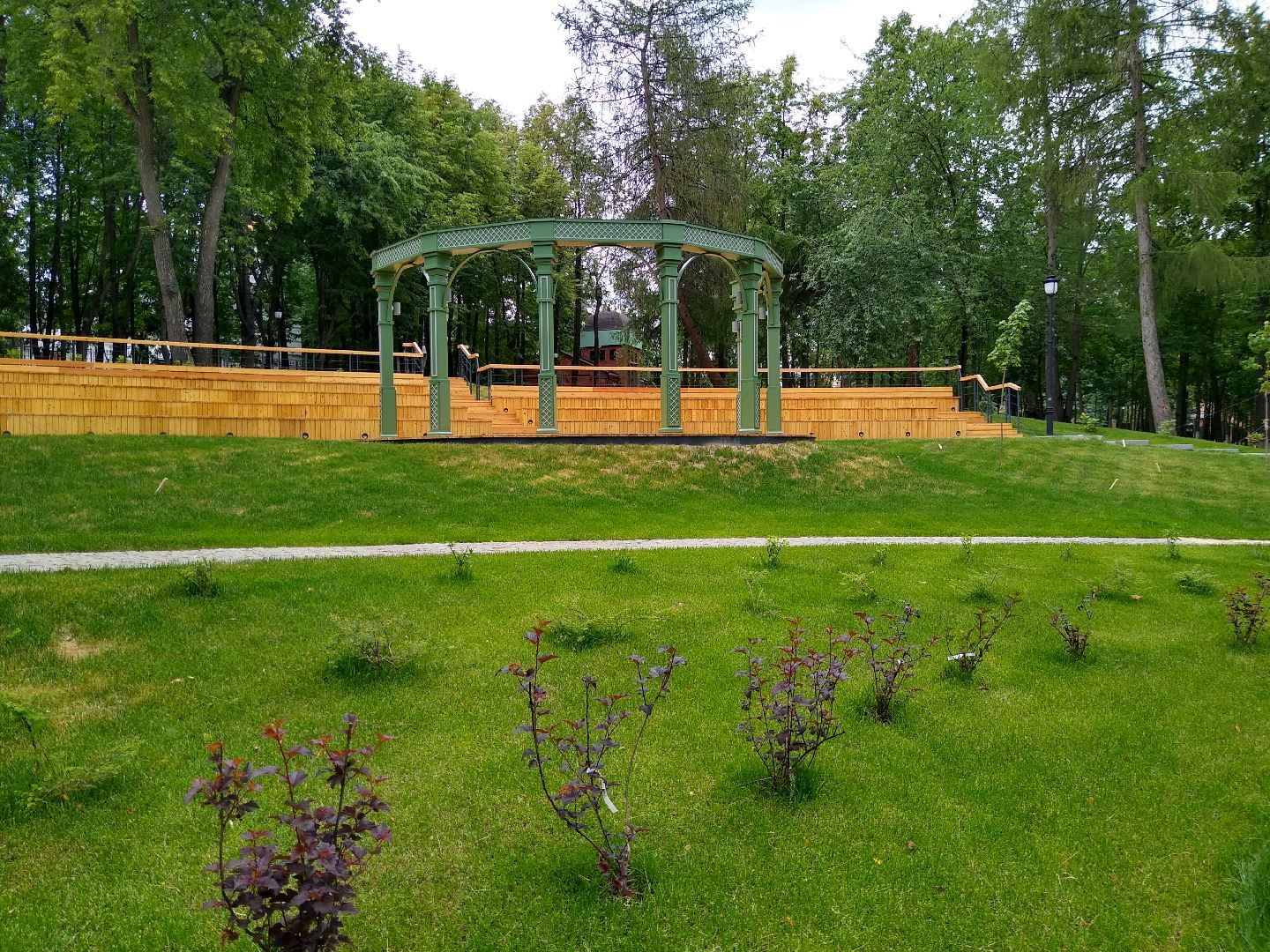 Раменское, благоустройство, парк, амфитеатр