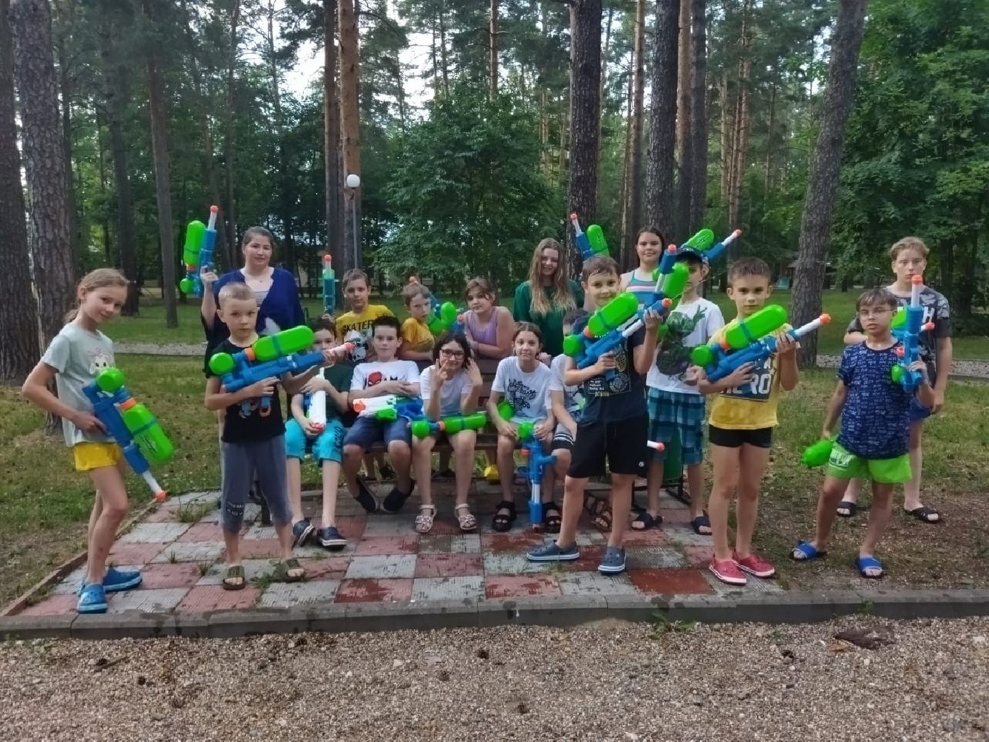 Дети, лагерь, лето, техношкола