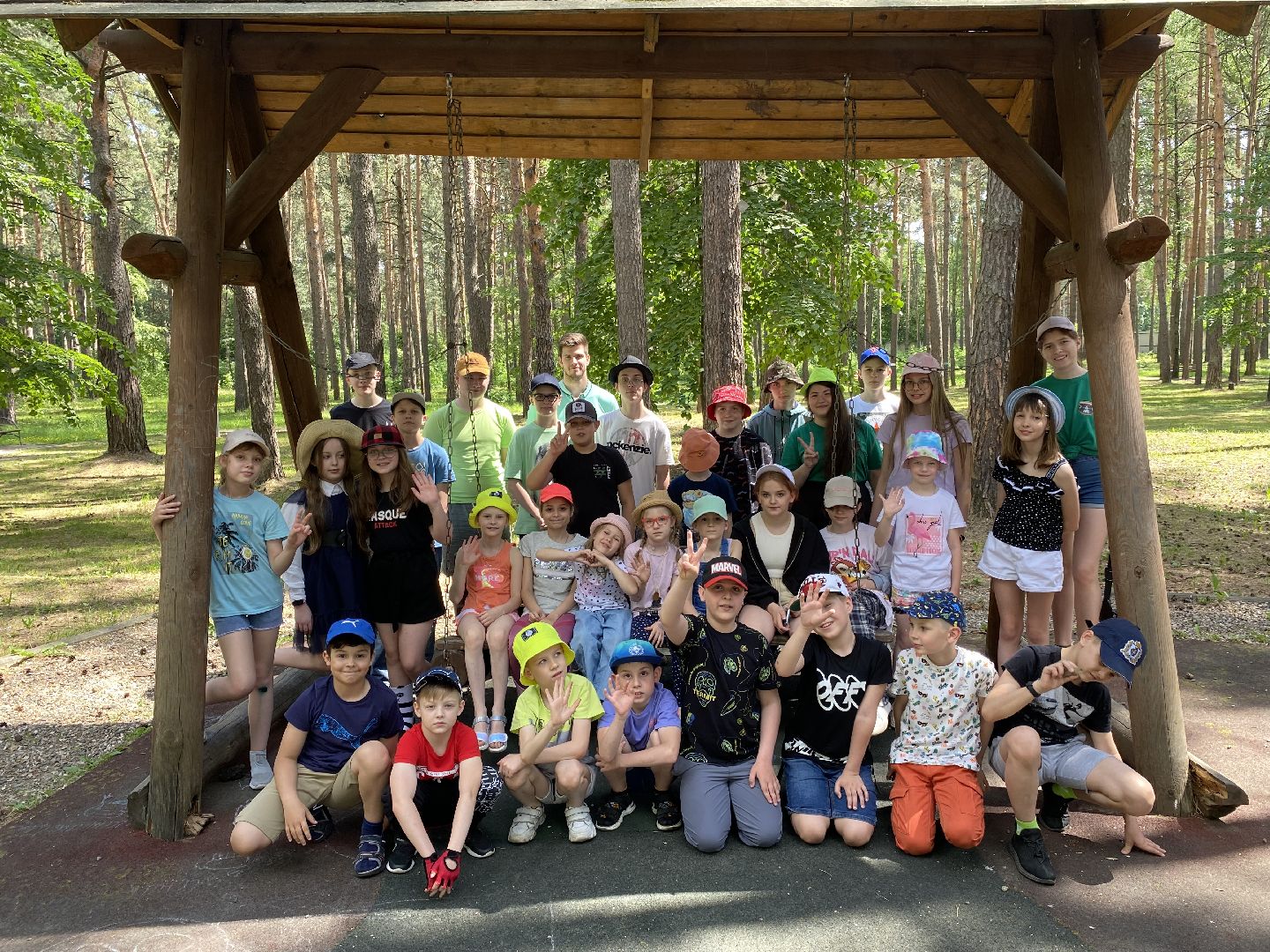 Дети, лагерь, лето, техношкола