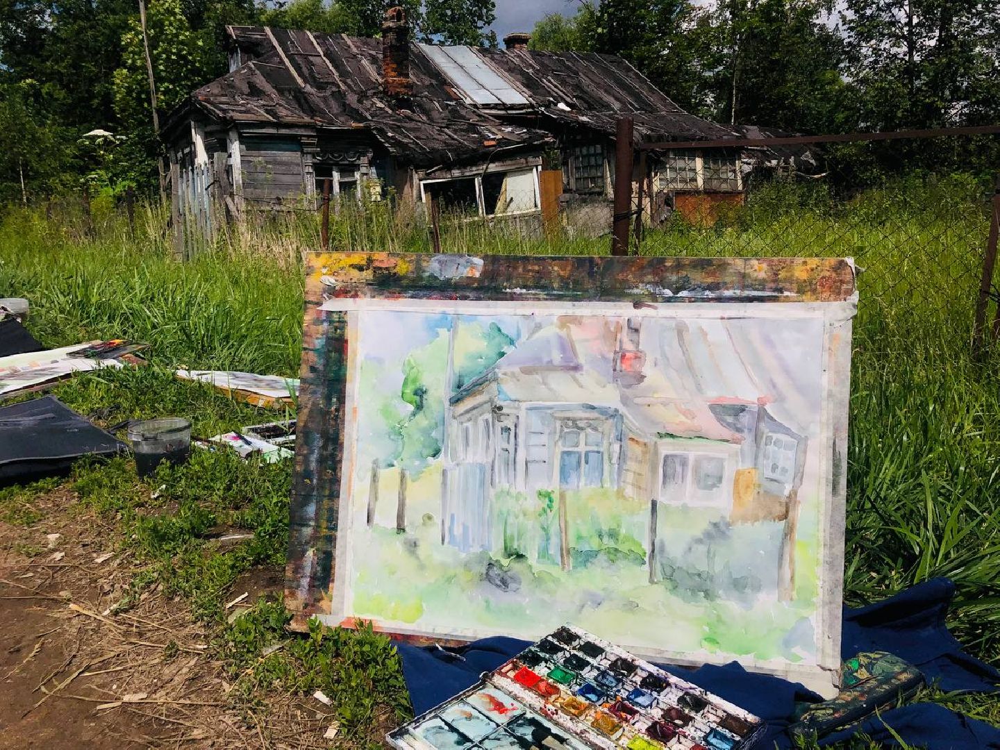 Руза, Дорохово, искусство, художники, колледж искусств, пленэр