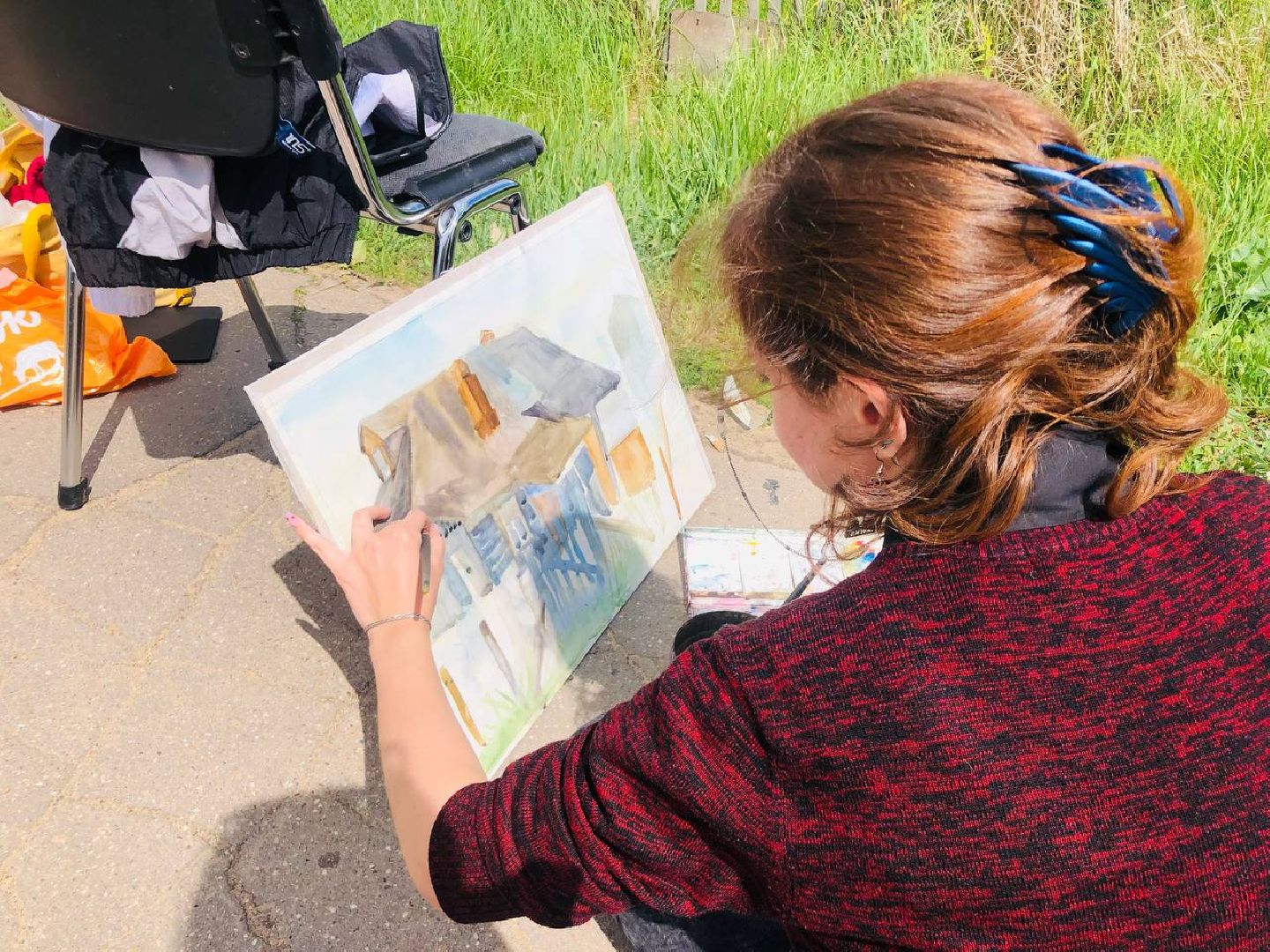 Руза, Дорохово, искусство, художники, колледж искусств, пленэр