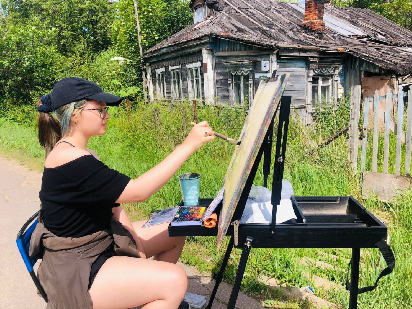 Руза, Дорохово, искусство, художники, колледж искусств, пленэр