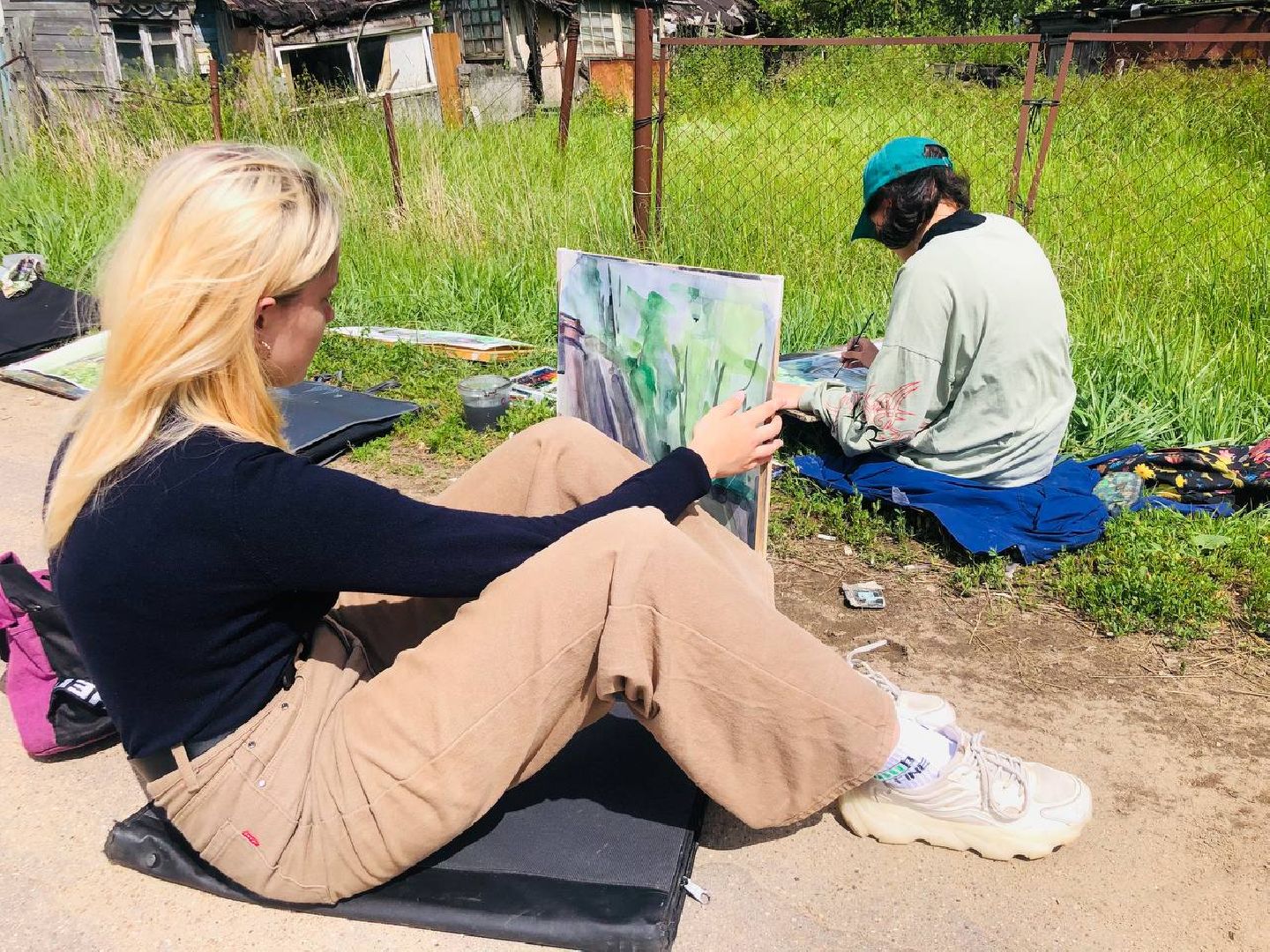 Руза, Дорохово, искусство, художники, колледж искусств, пленэр