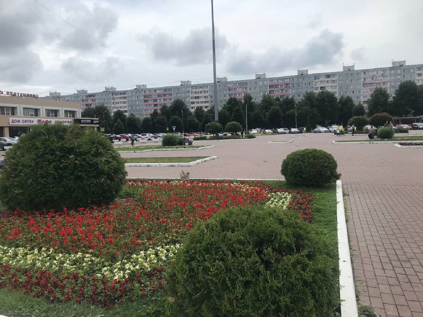 Коломна, благоустройство, высадка цветов