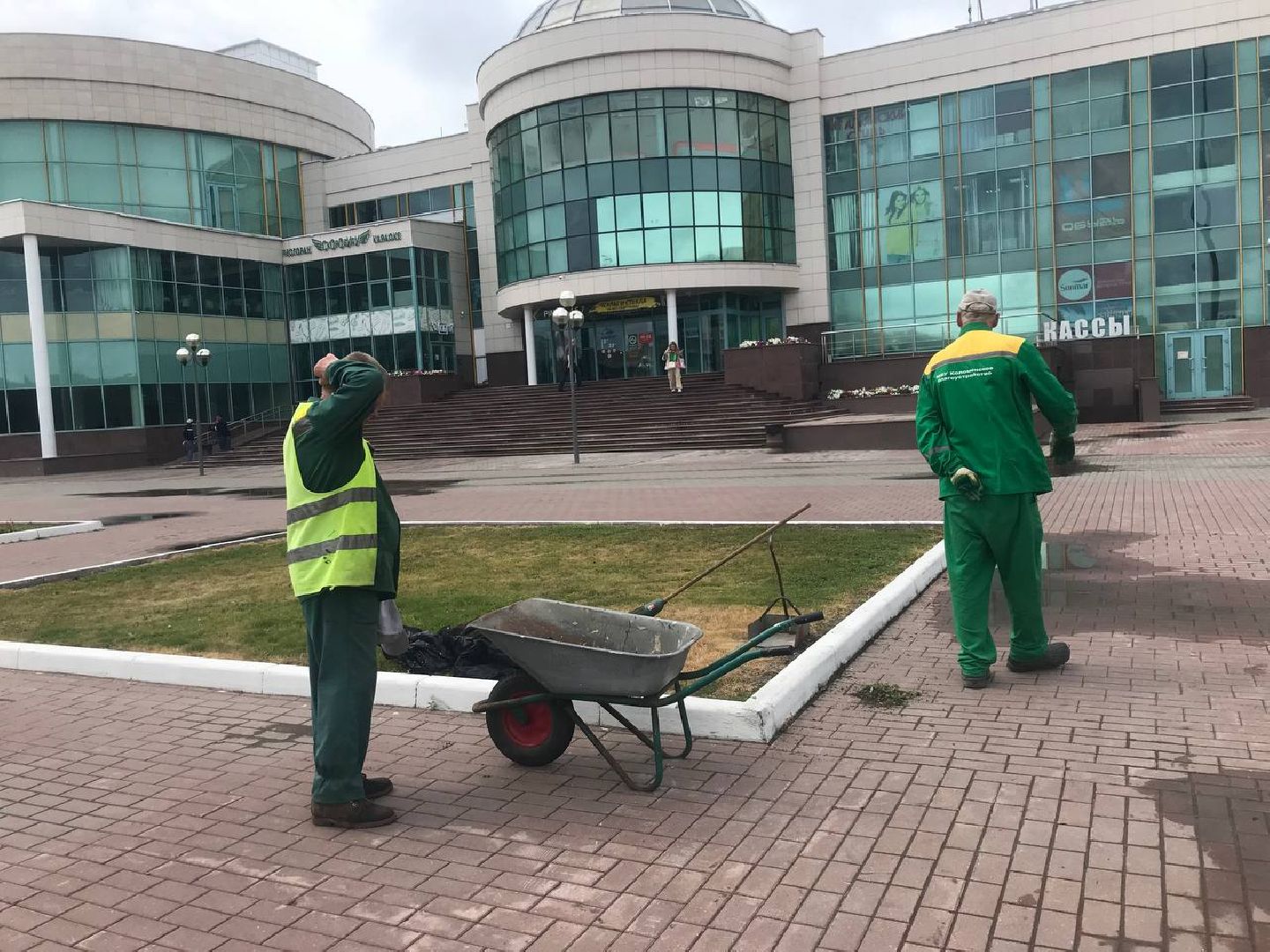 Коломна, благоустройство, высадка цветов