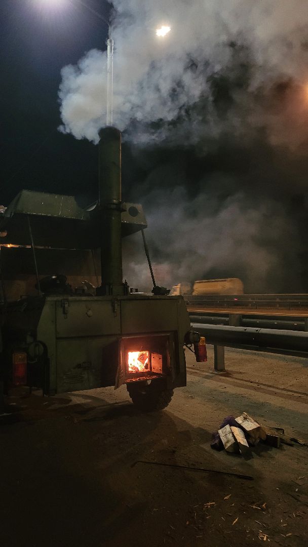 # КТО, # Полевая кухня, # Ленинский го, # Помощь на дорогах, # М 4