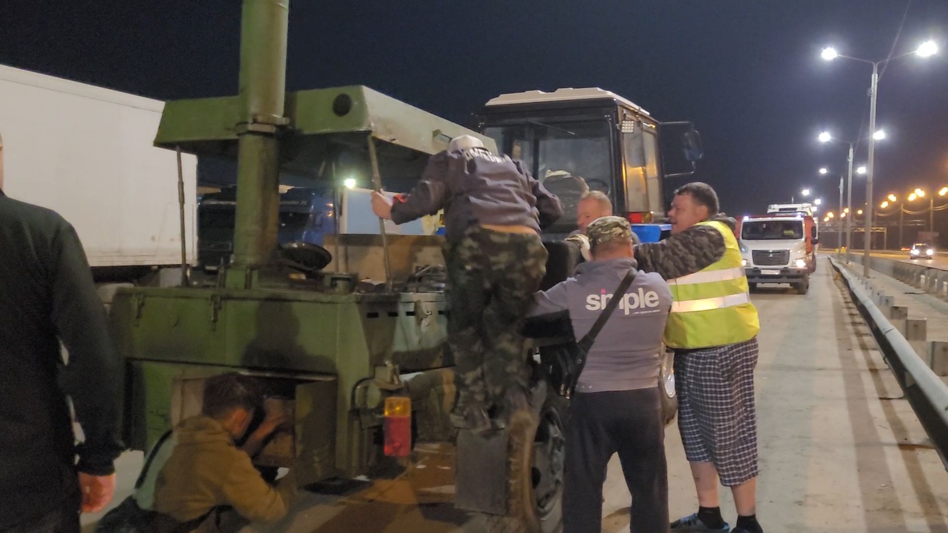 # КТО, # Полевая кухня, # Ленинский го, # Помощь на дорогах, # М 4