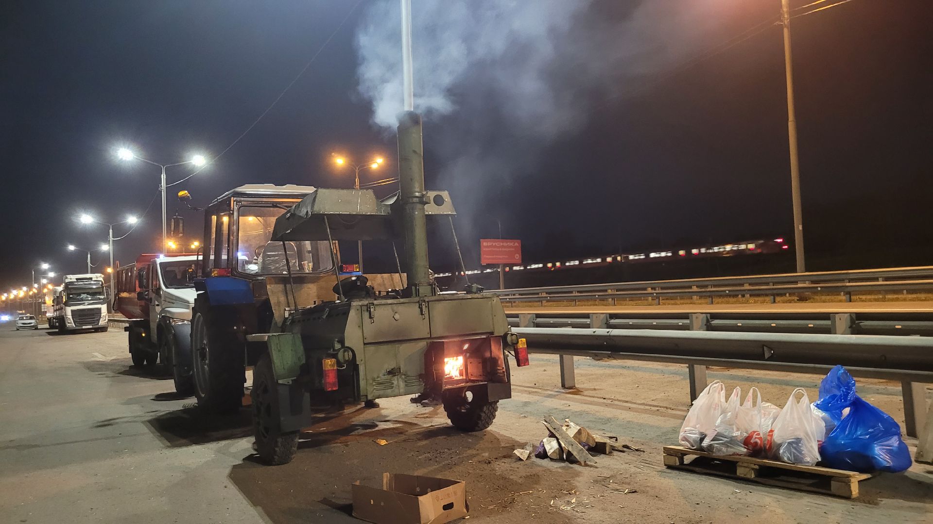 # КТО, # Полевая кухня, # Ленинский го, # Помощь на дорогах, # М 4