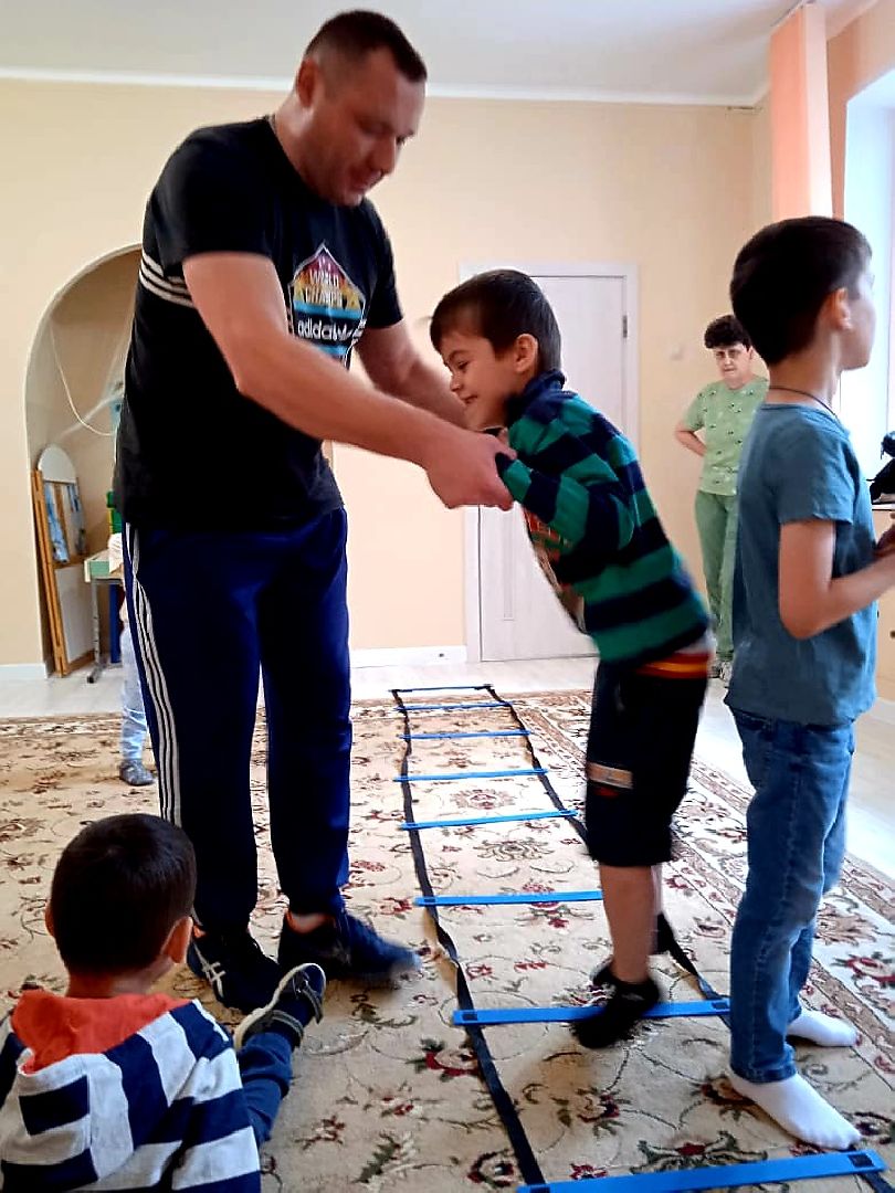 Социальная реалилитация детей, Наро-Фоминск, занятия с инструктором, дети с ОВЗ