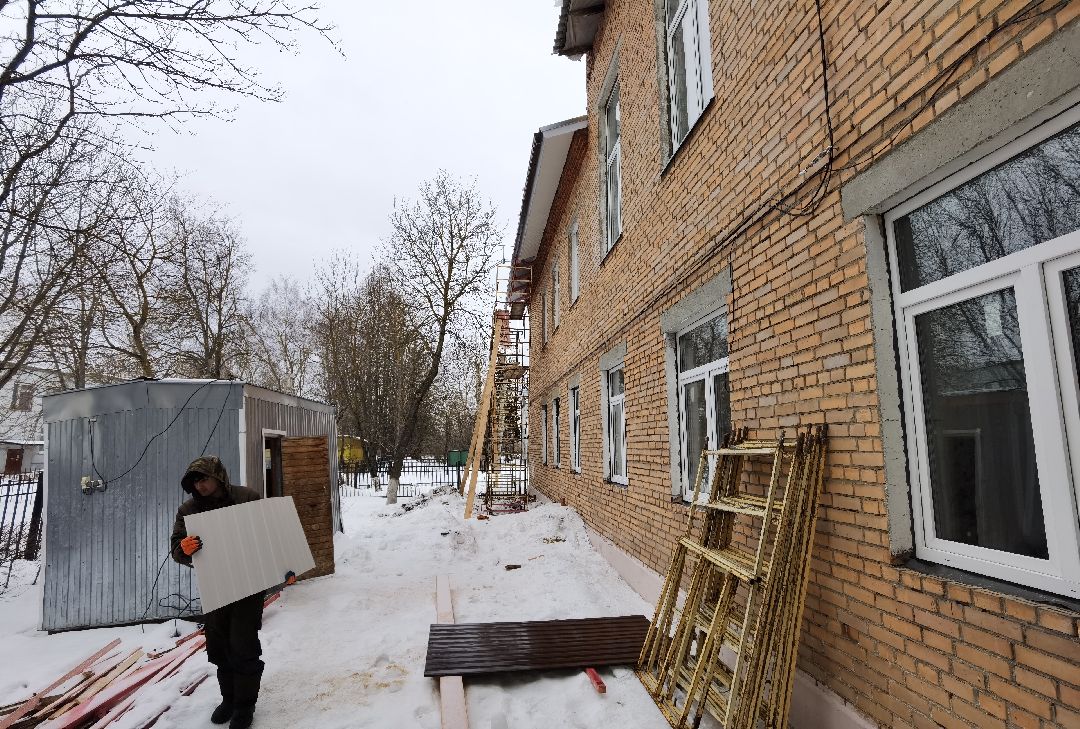 ЖКХ, капремонт школы, поселок Сергиевский