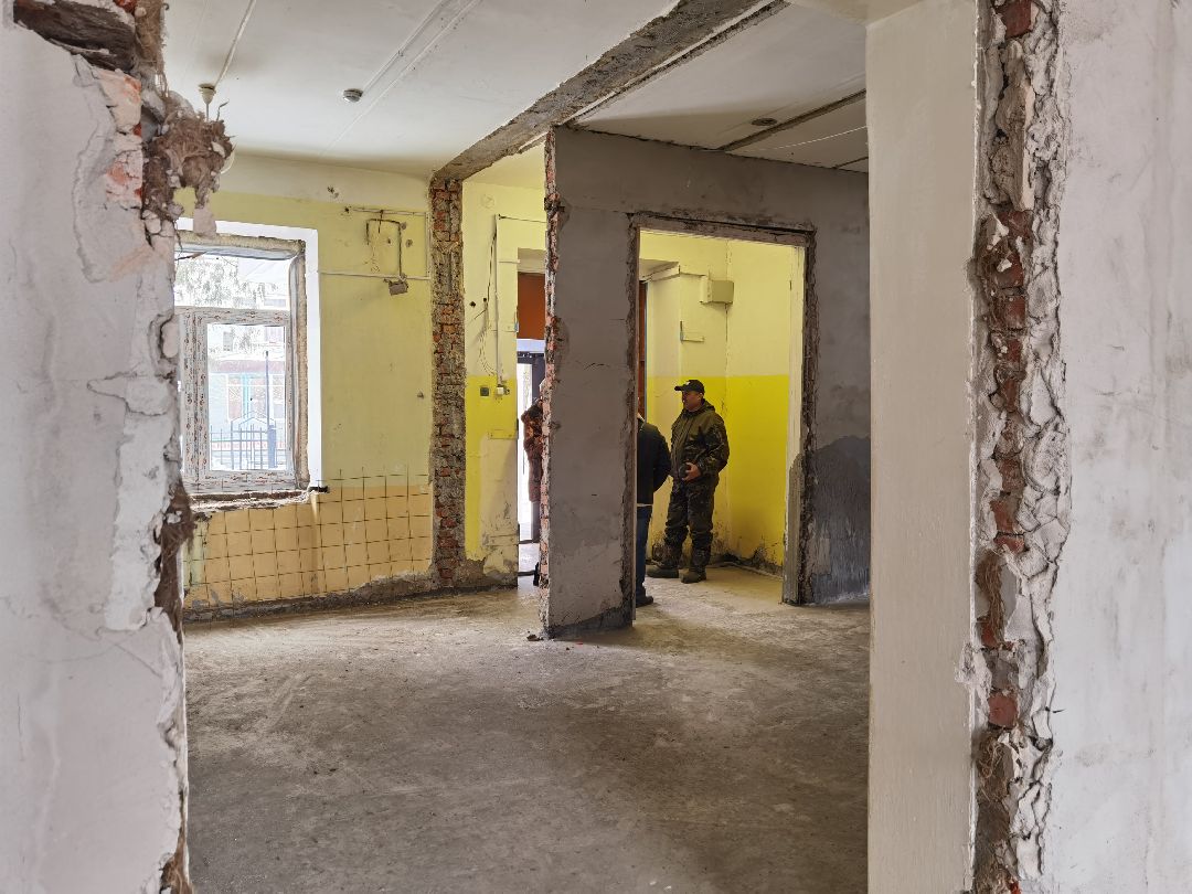 ЖКХ, капремонт школы, поселок Сергиевский