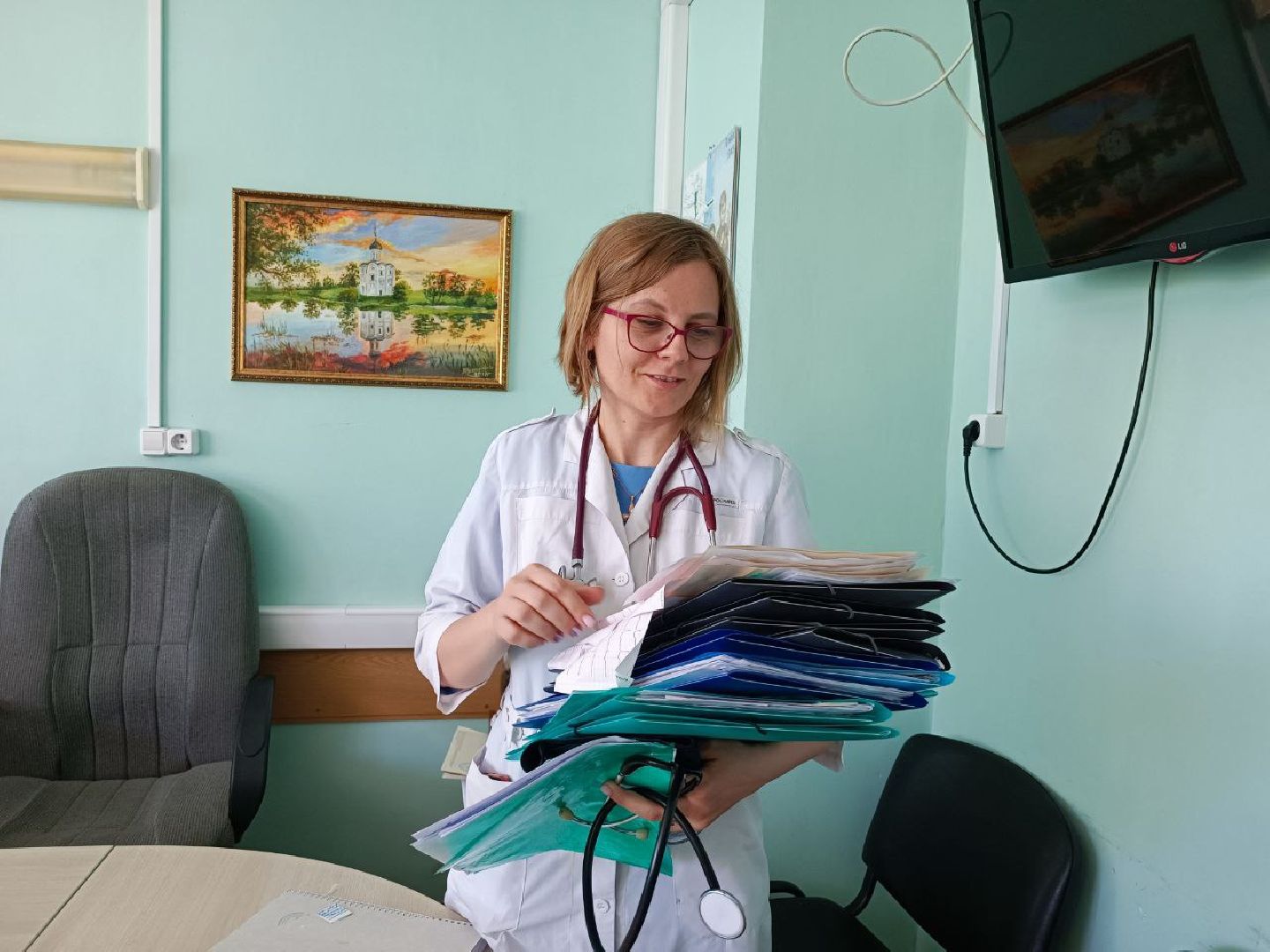 Можайск, Можайский городской округ, Подмосковье, медицина, больница, кардиологическое отделение, пациенты, сердце, положительная динамика