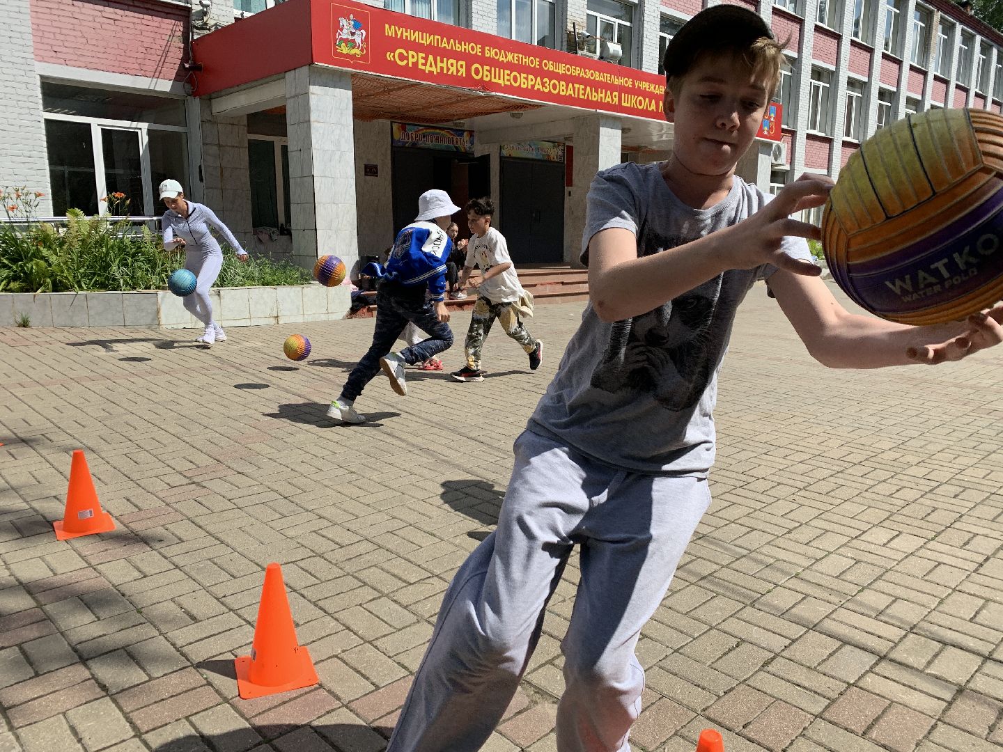 Балашиха, Подмосковье, спорт, весёлые старты, ГТО, школы, оздоровительный лагерь