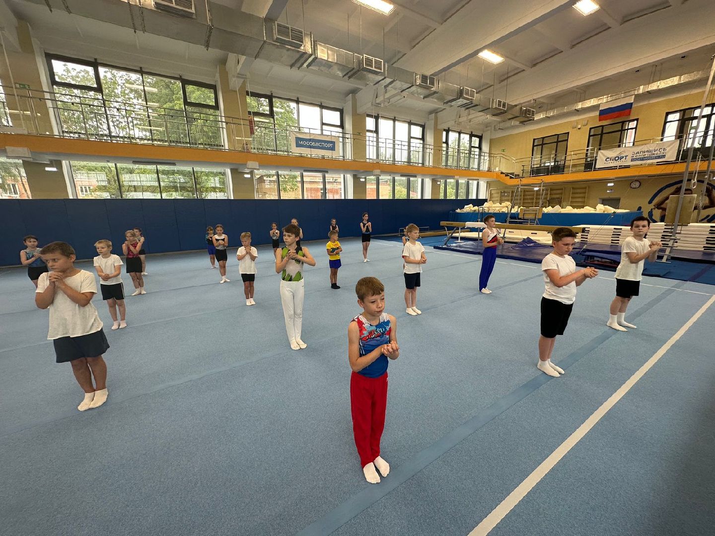 Летние спортивные сборы, спортивная гимнастика, Наро-Фоминск, акробатика