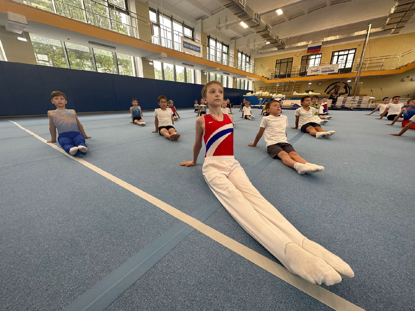 Летние спортивные сборы, спортивная гимнастика, Наро-Фоминск, акробатика