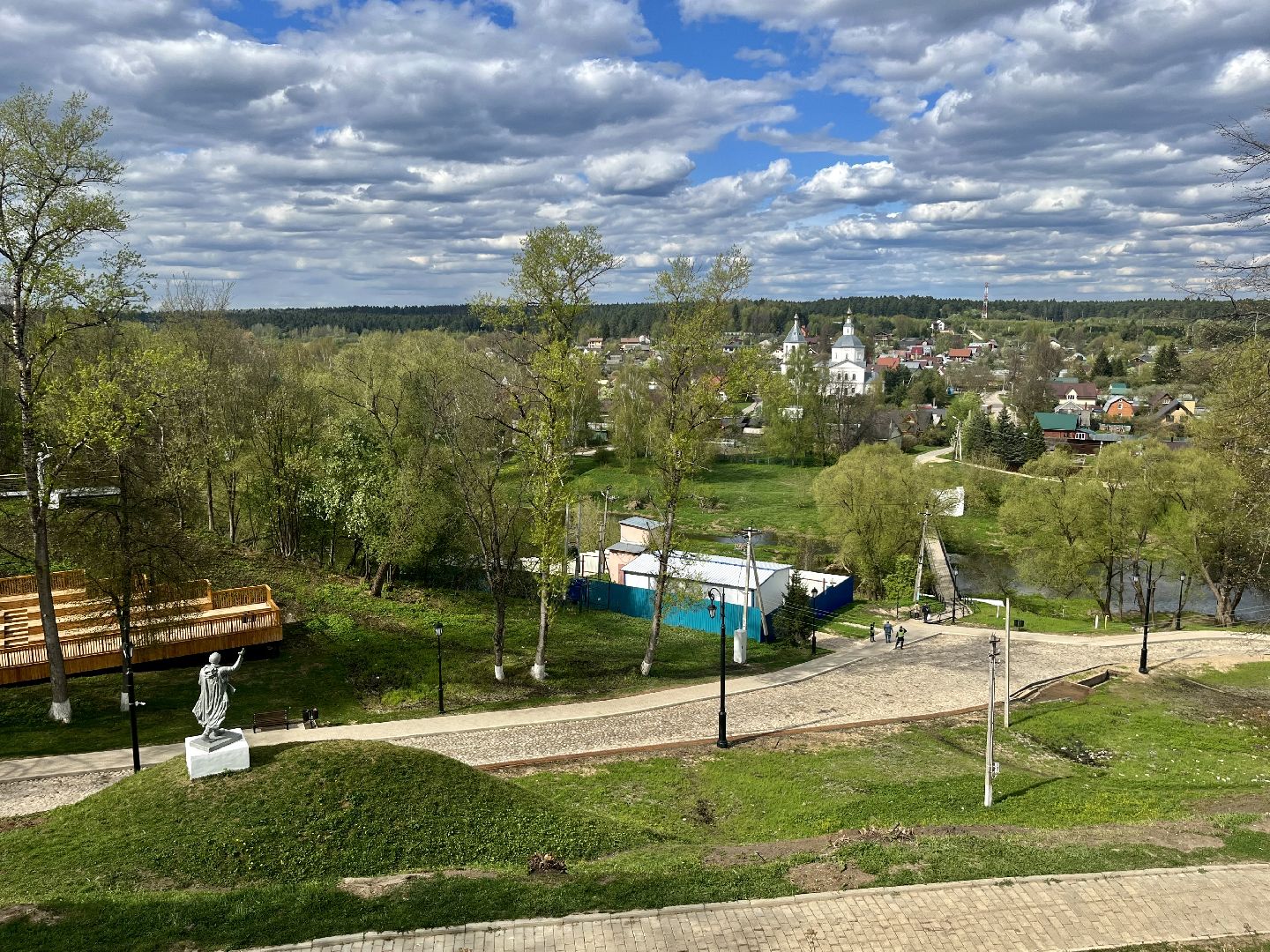 Верея, Наро-Фоминский городской округ, туризм, лето в Подмосковье, отдых в Подмосковье