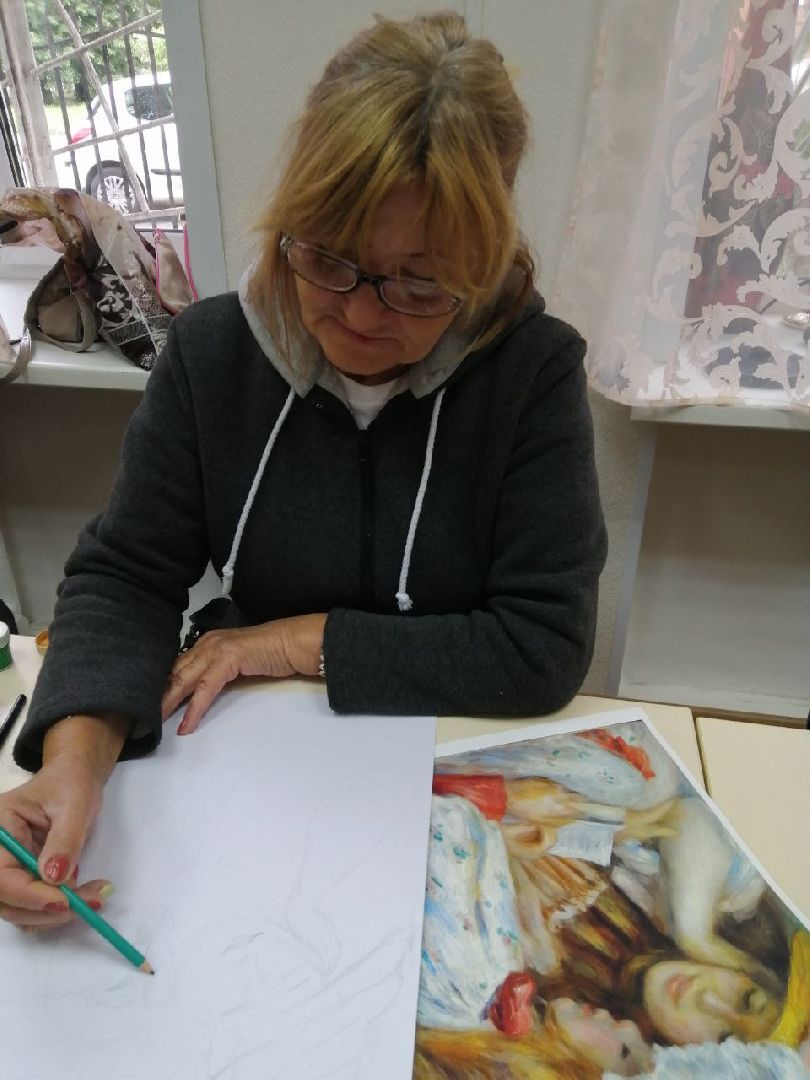 Активное долголетие, изостудия для пожилых, Наро-Фоминск, искусство вне возраста