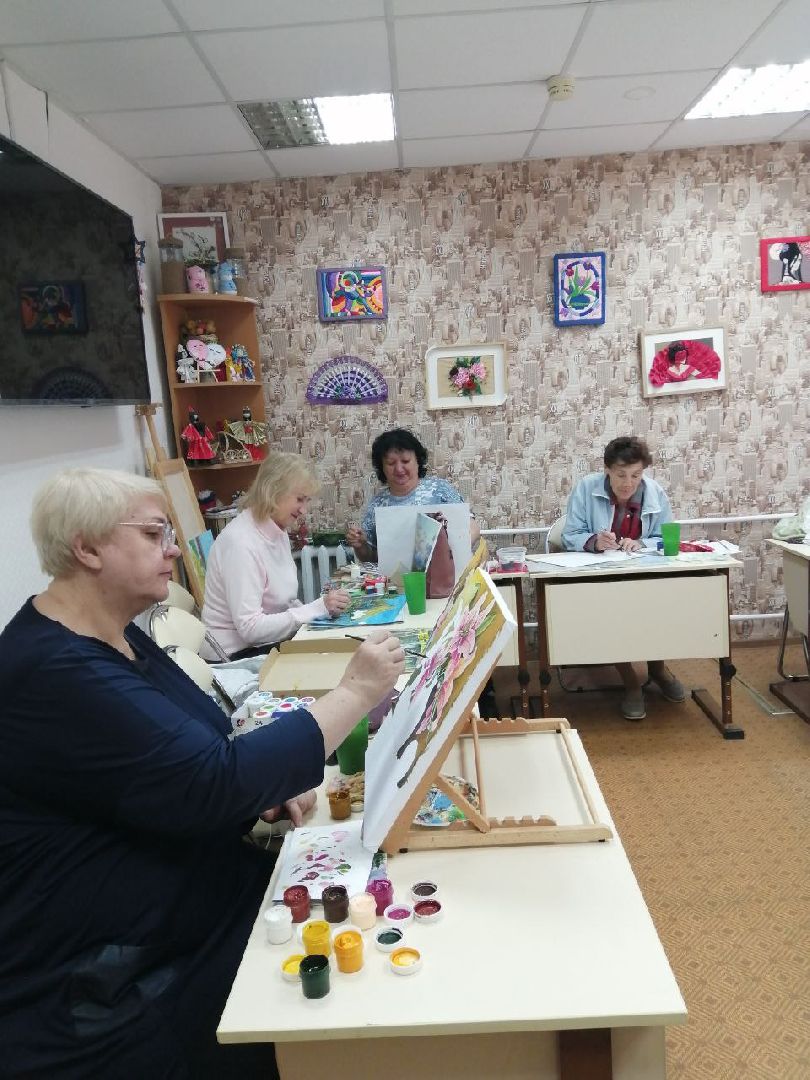 Активное долголетие, изостудия для пожилых, Наро-Фоминск, искусство вне возраста