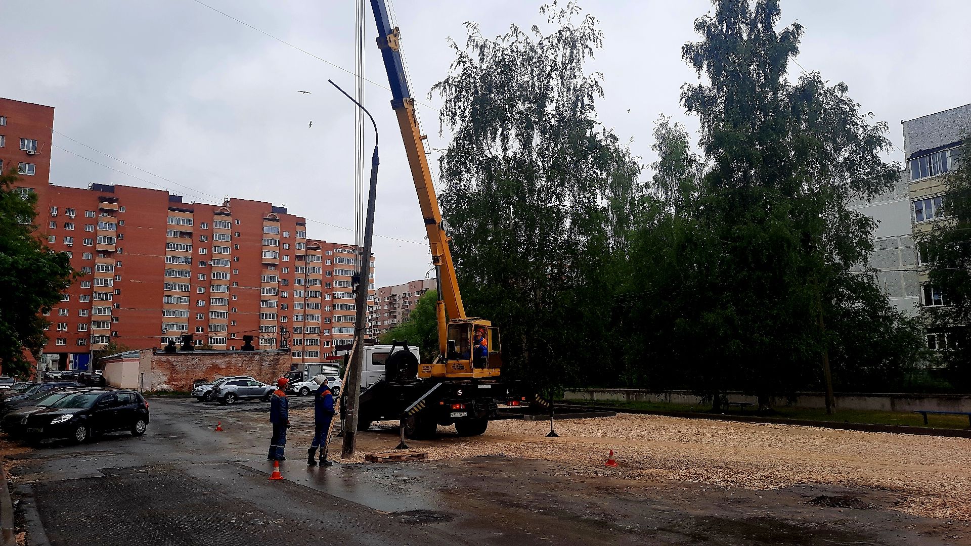 #шатура, #мособлэнерго, #уличное_освещение