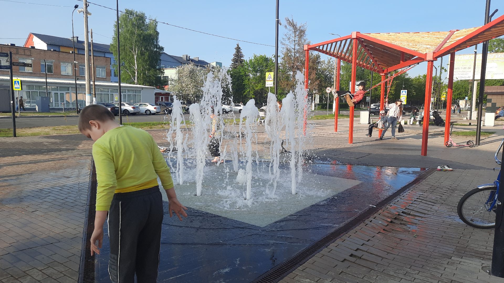 #Шатура, #дождь, #лужи, #дети, #дети_играют