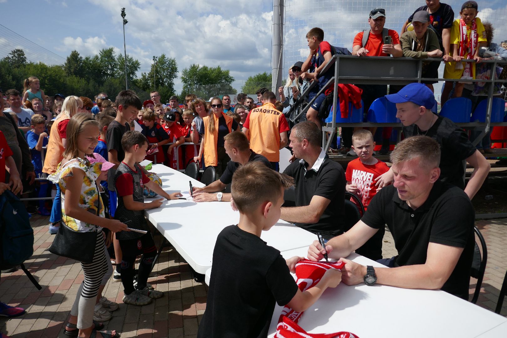 Подольск, легенды футбола, спорт, лето в Подмосковье, выходи во двор