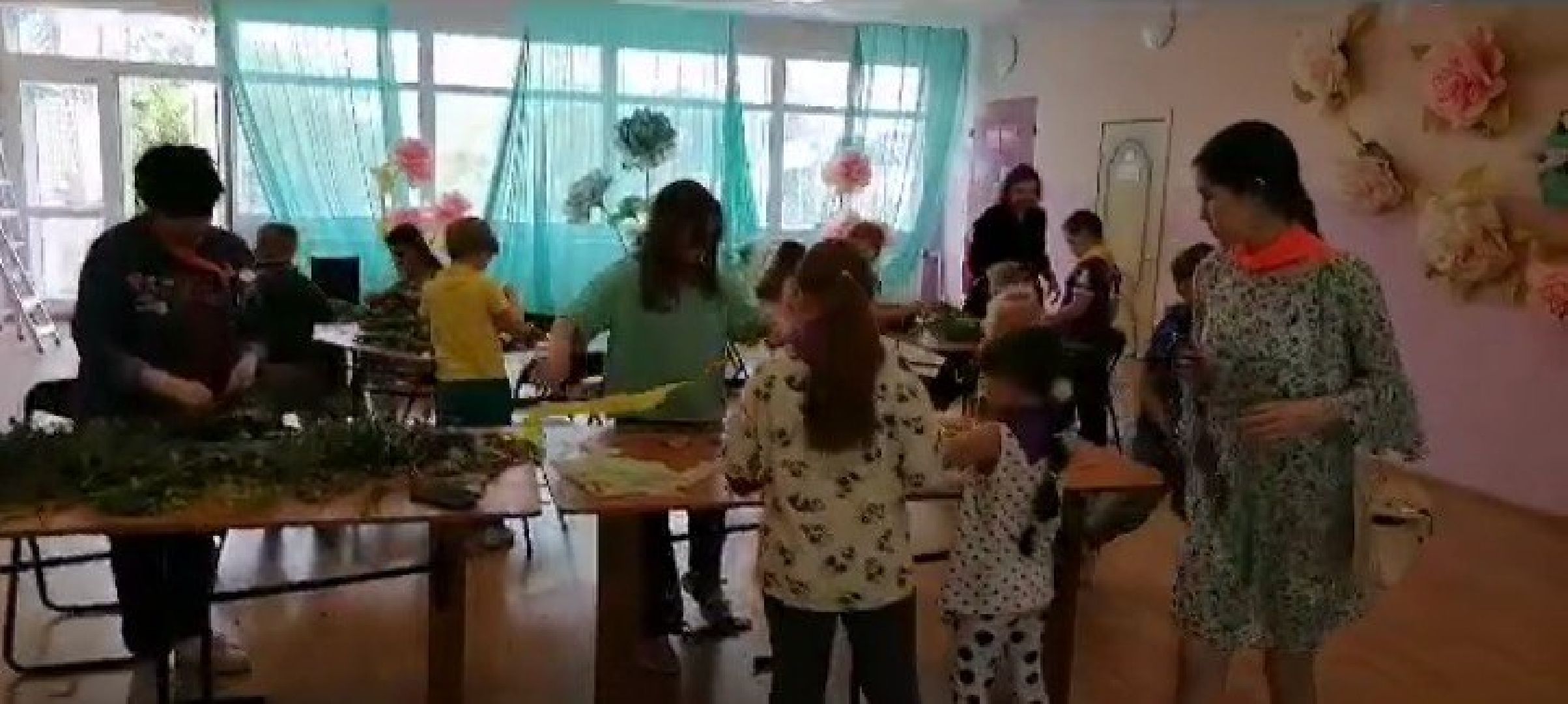 Чехов, дети, мастер-класс, травы, творчество, рукоделие, коврик, разнотравье