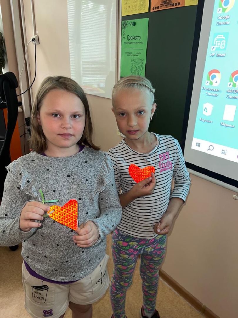 Госавтоинспекция, световозвращающие брелки, дети, Дубна