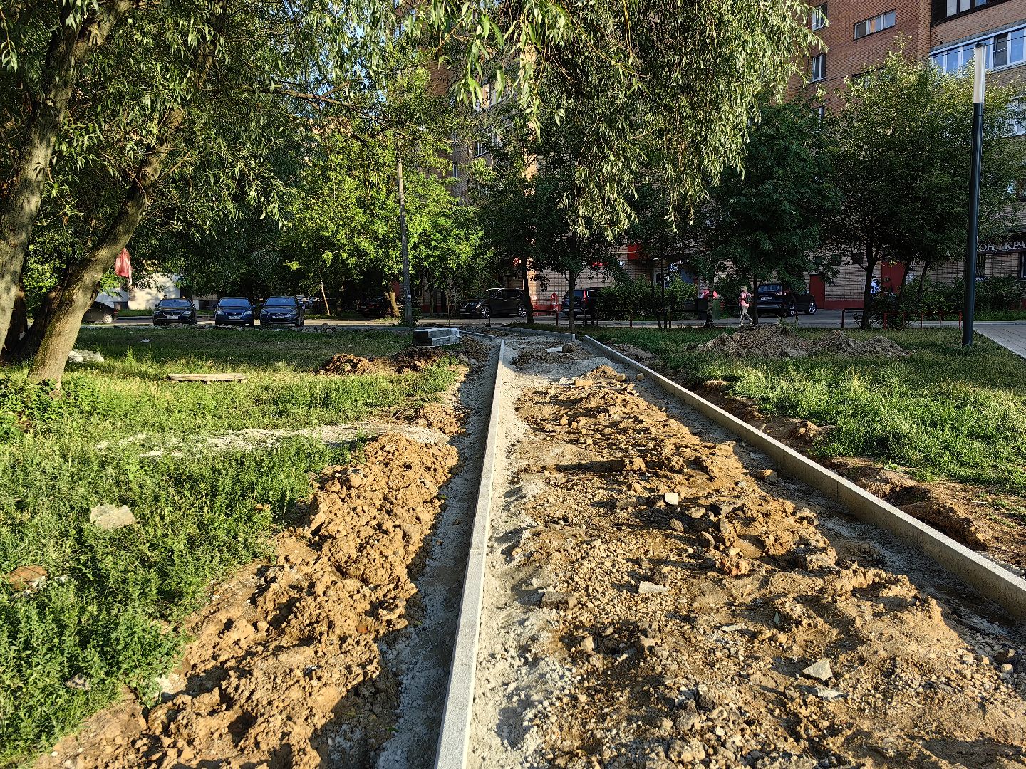 Сквер, благоустройство, велопарковка, перемены, беседка, площадка