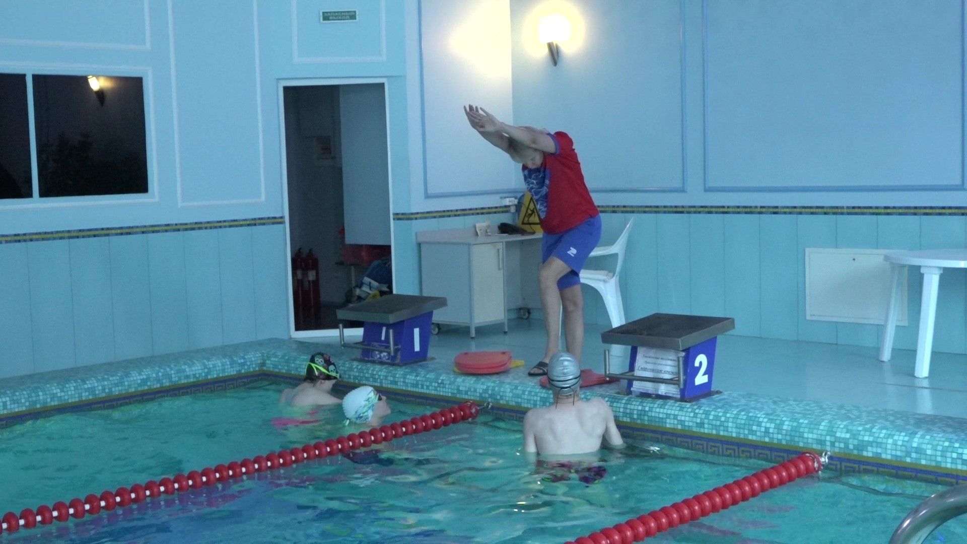 Паралимпийцы, плавание, Домодедово