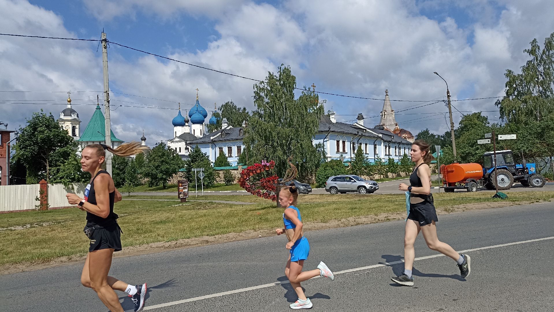 Серпухов, Подмосковье, бокс забег, спорт, пляж на Оке