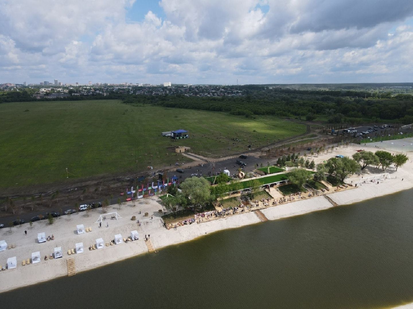 Серпухов, Подмосковье, бокс забег, спорт, пляж на Оке