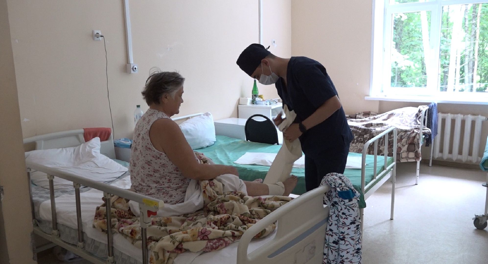 Студенты - практиканты, Домодедовская больница