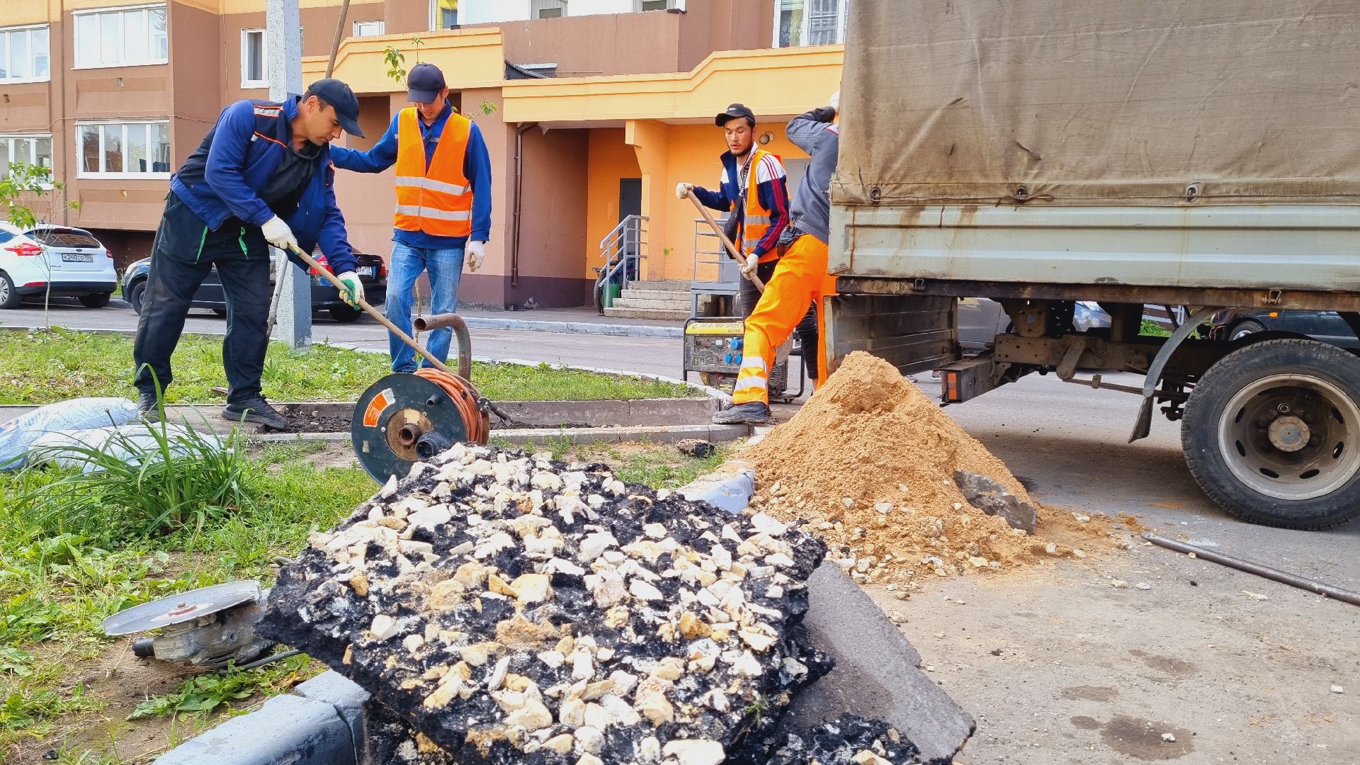 Подмосковье, Ивантеевка, благоустройство