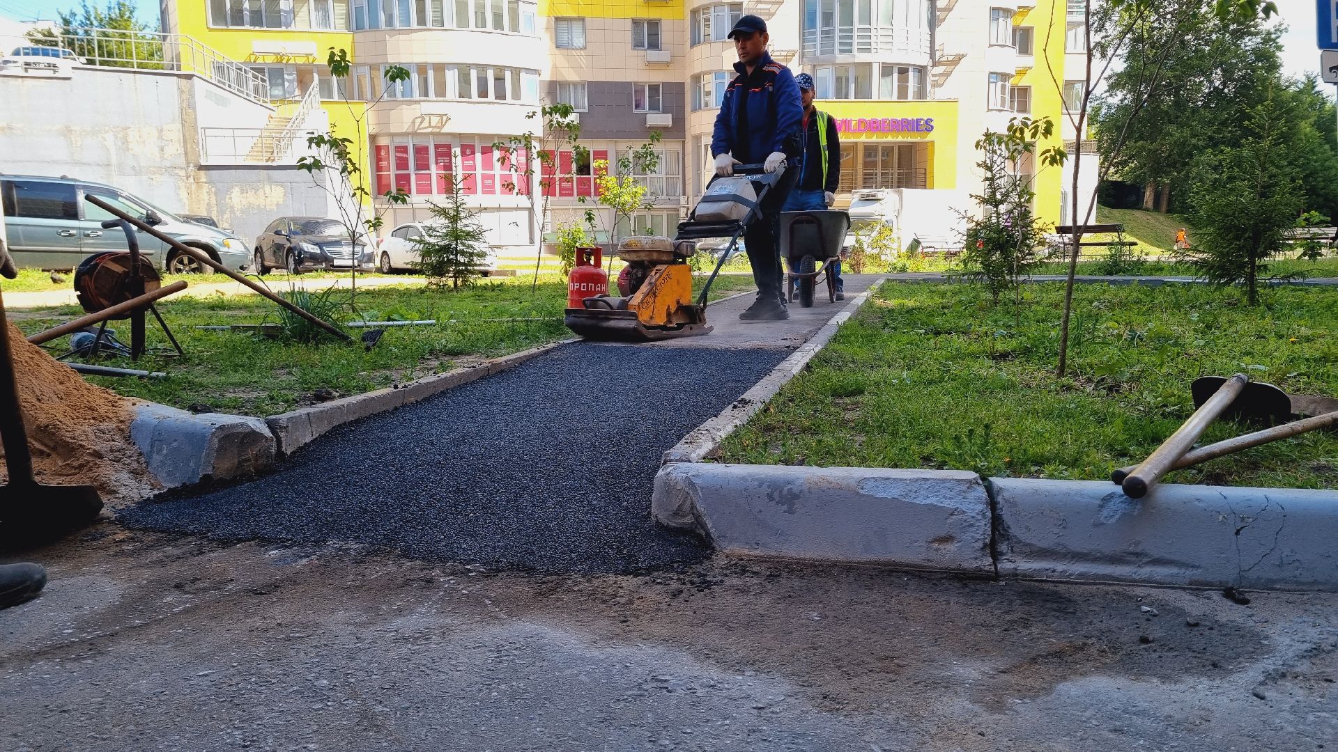 Подмосковье, Ивантеевка, благоустройство