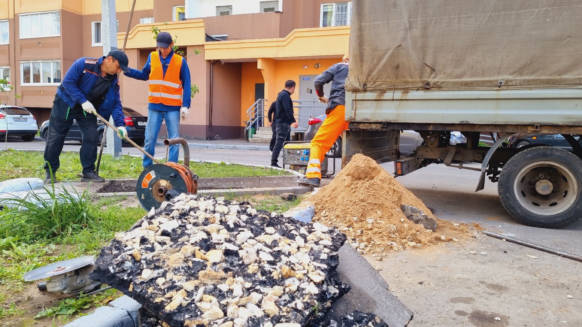Подмосковье, Ивантеевка, благоустройство