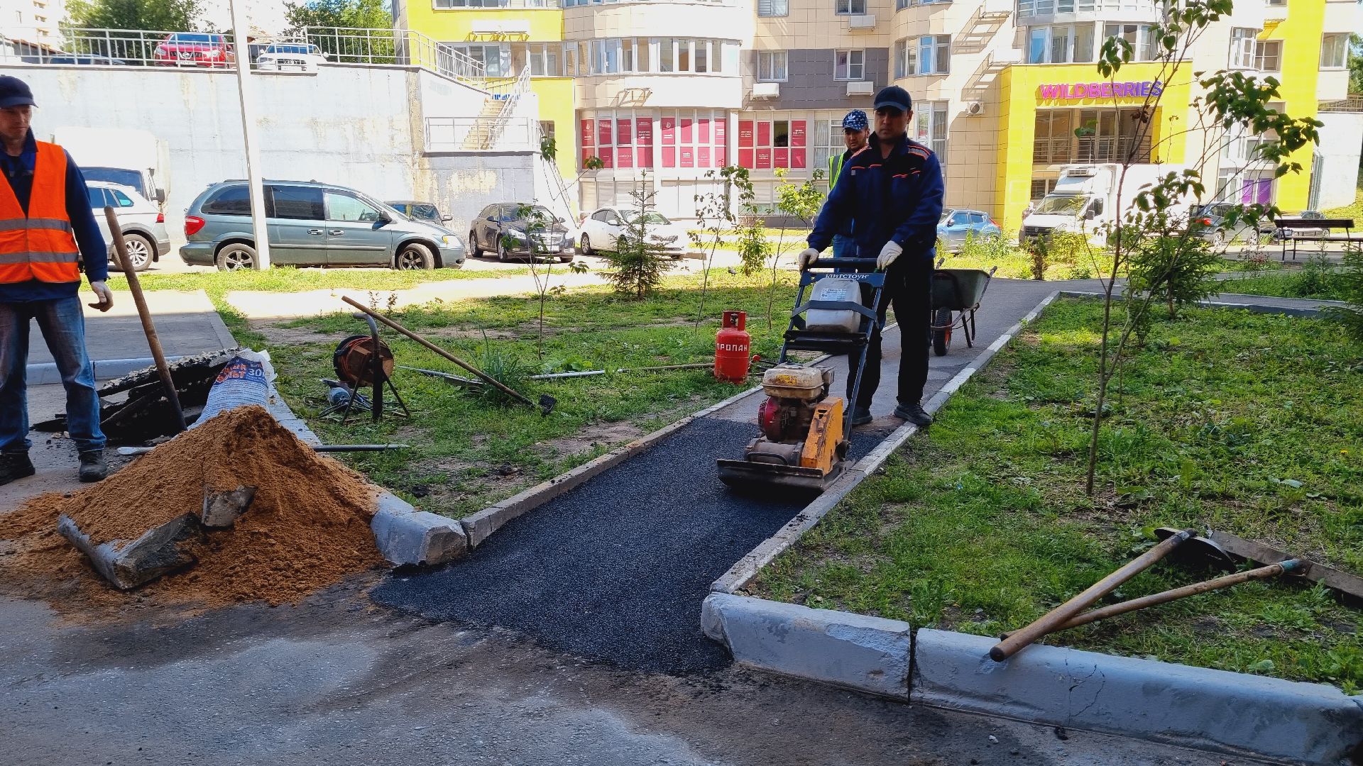 Подмосковье, Ивантеевка, благоустройство