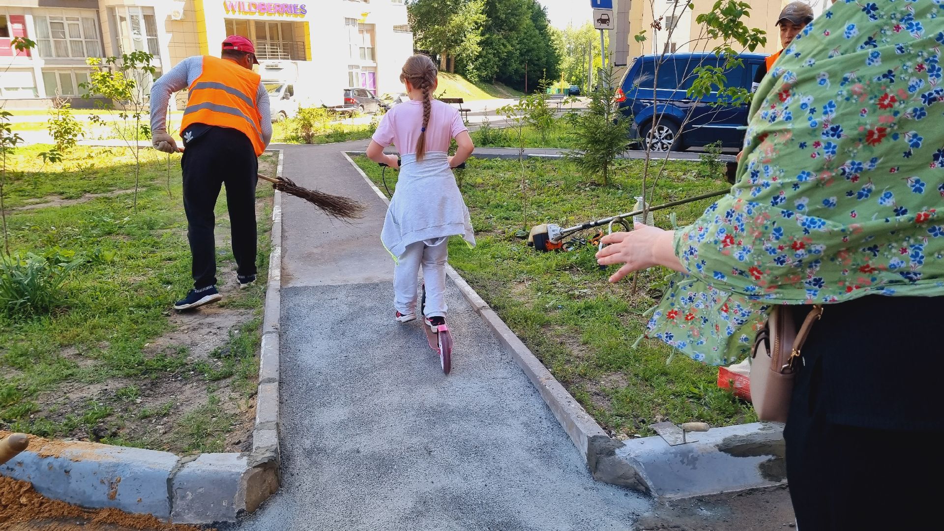 Подмосковье, Ивантеевка, благоустройство