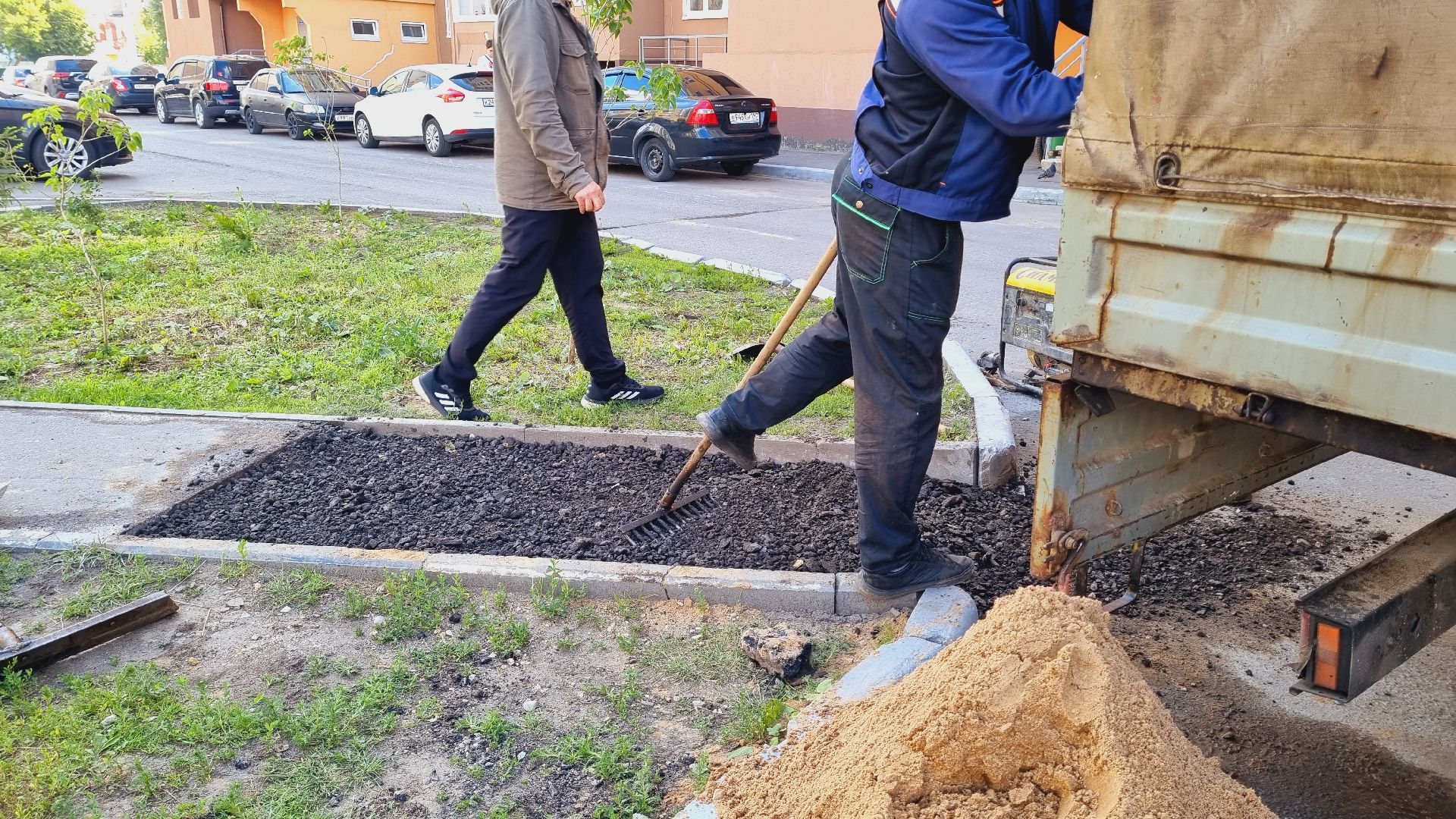 Подмосковье, Ивантеевка, благоустройство
