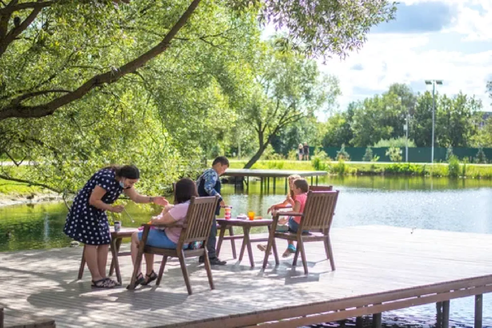 Парки, благоустройство, лето в подмосковье,