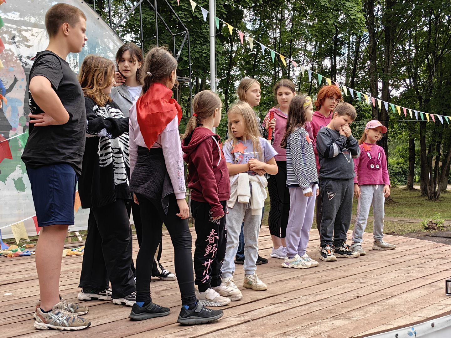 Детский лагерь, отряд, Зарница, спорт, мероприятия