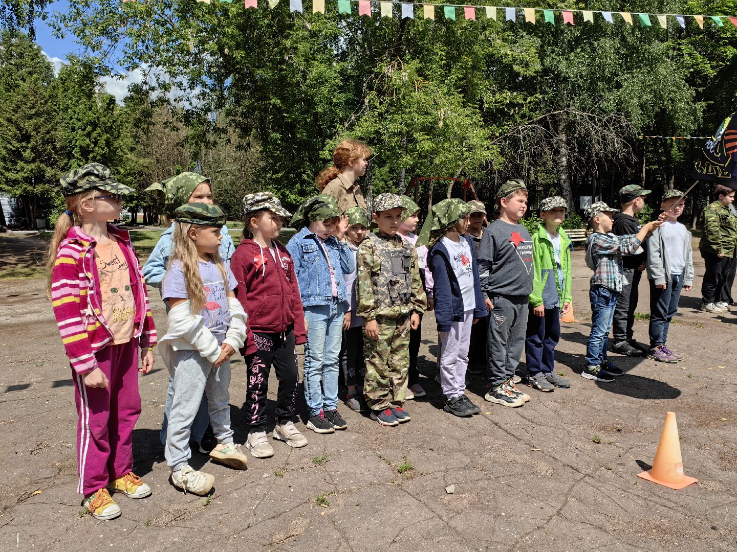 Детский лагерь, отряд, Зарница, спорт, мероприятия