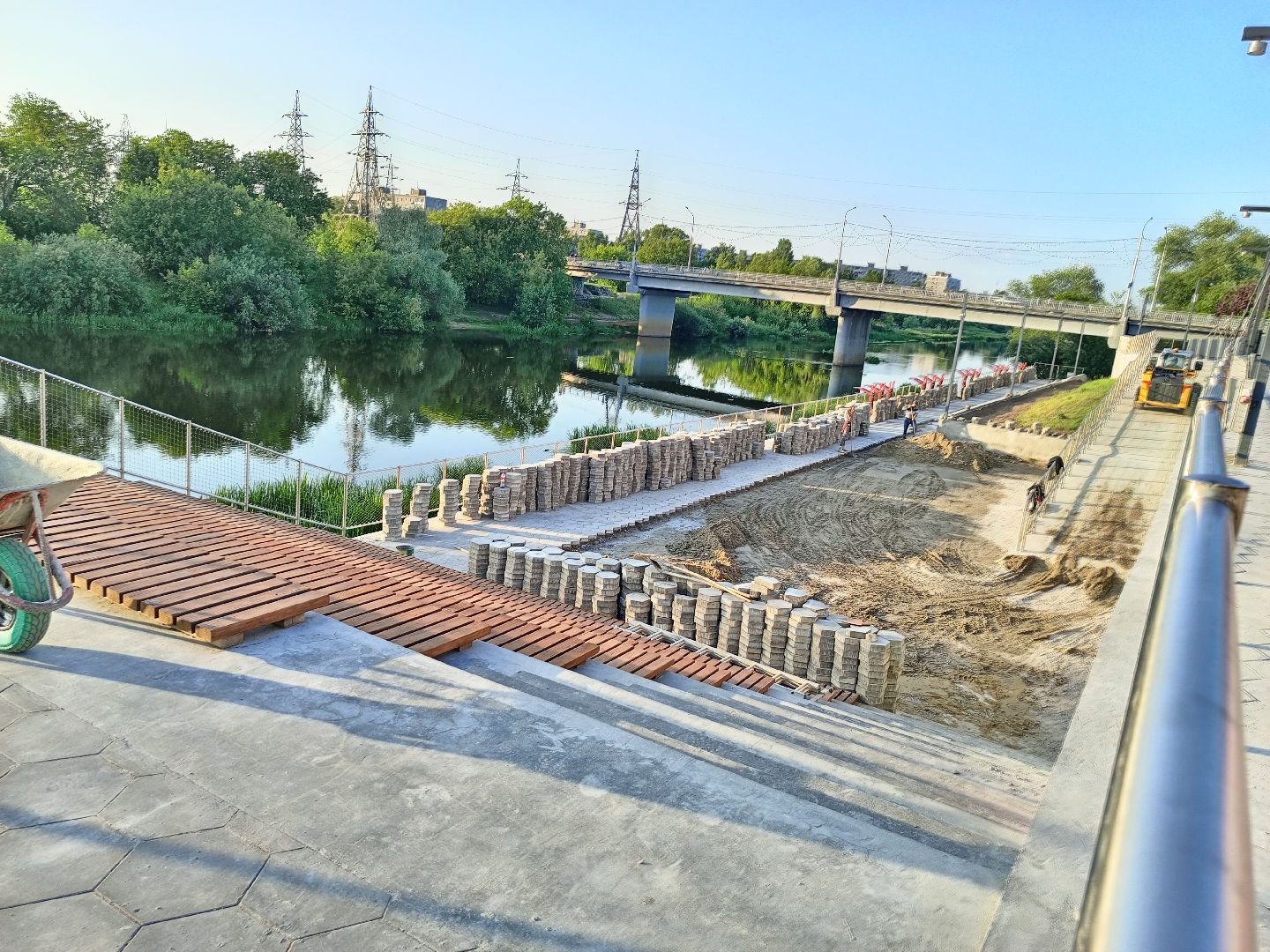 Орехово-Зуево, набережная, благоустройство