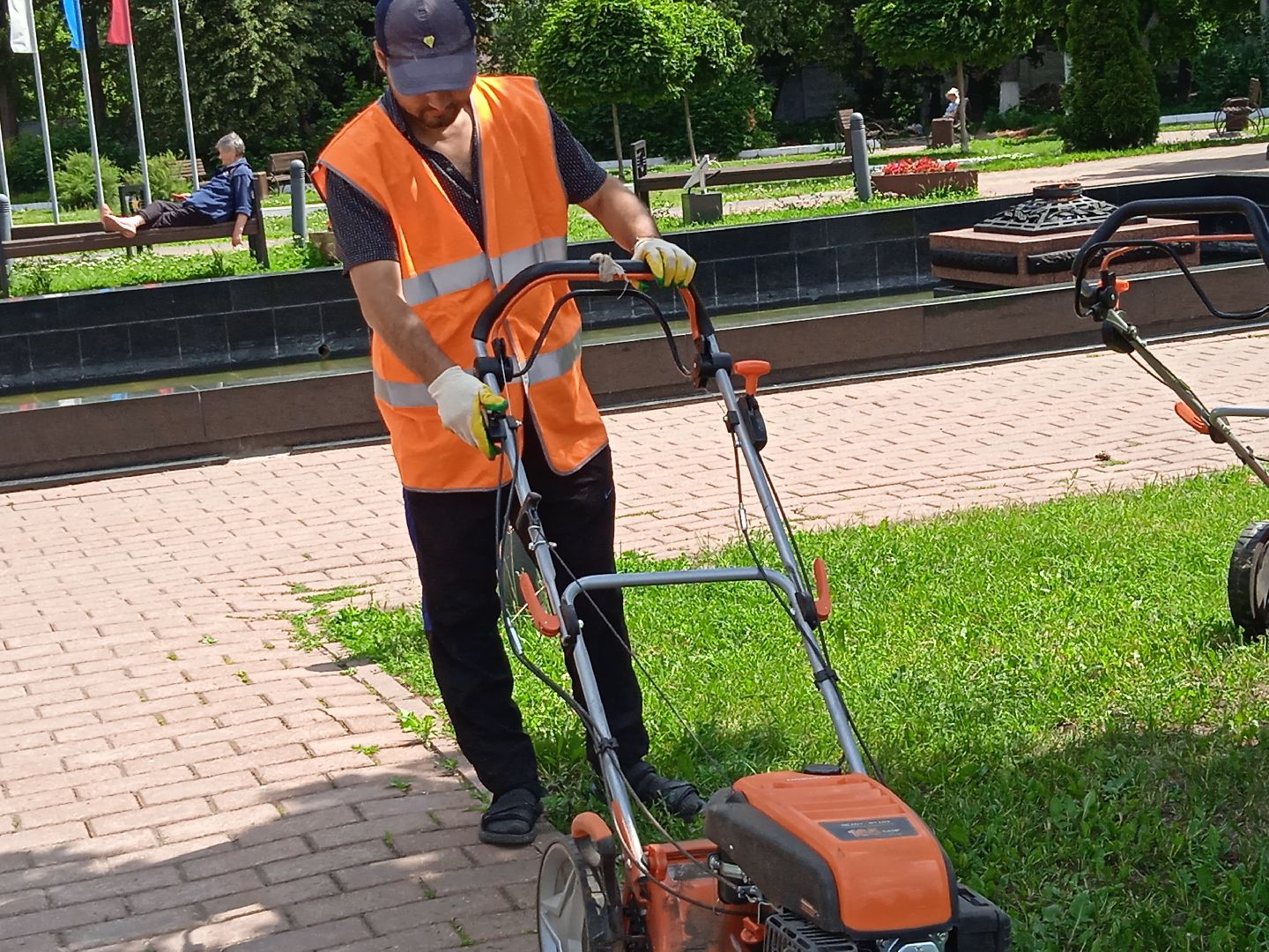 покос, травы, Вечный, огонь