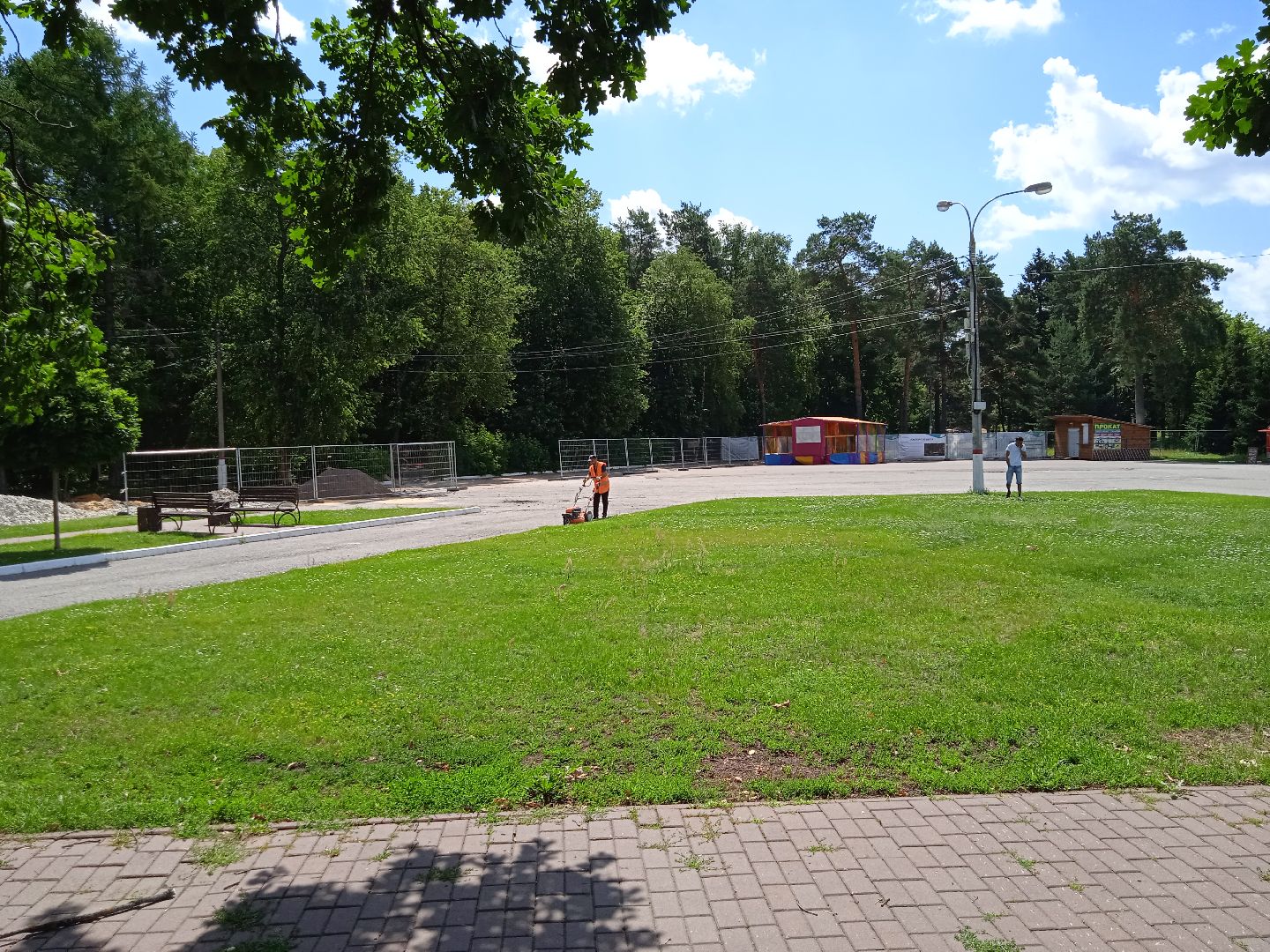 покос, травы, Вечный, огонь