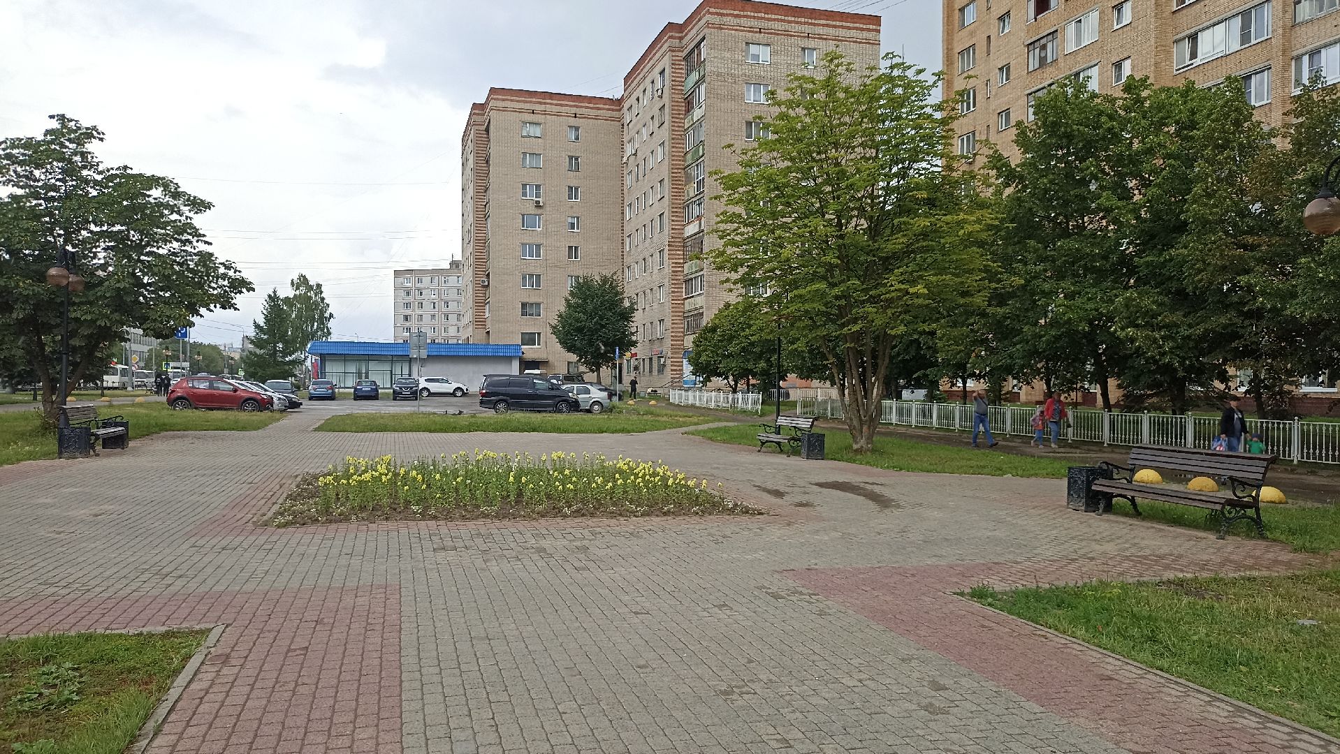 Серпухов, Подмосковье, клумбы, цветы, общественное место