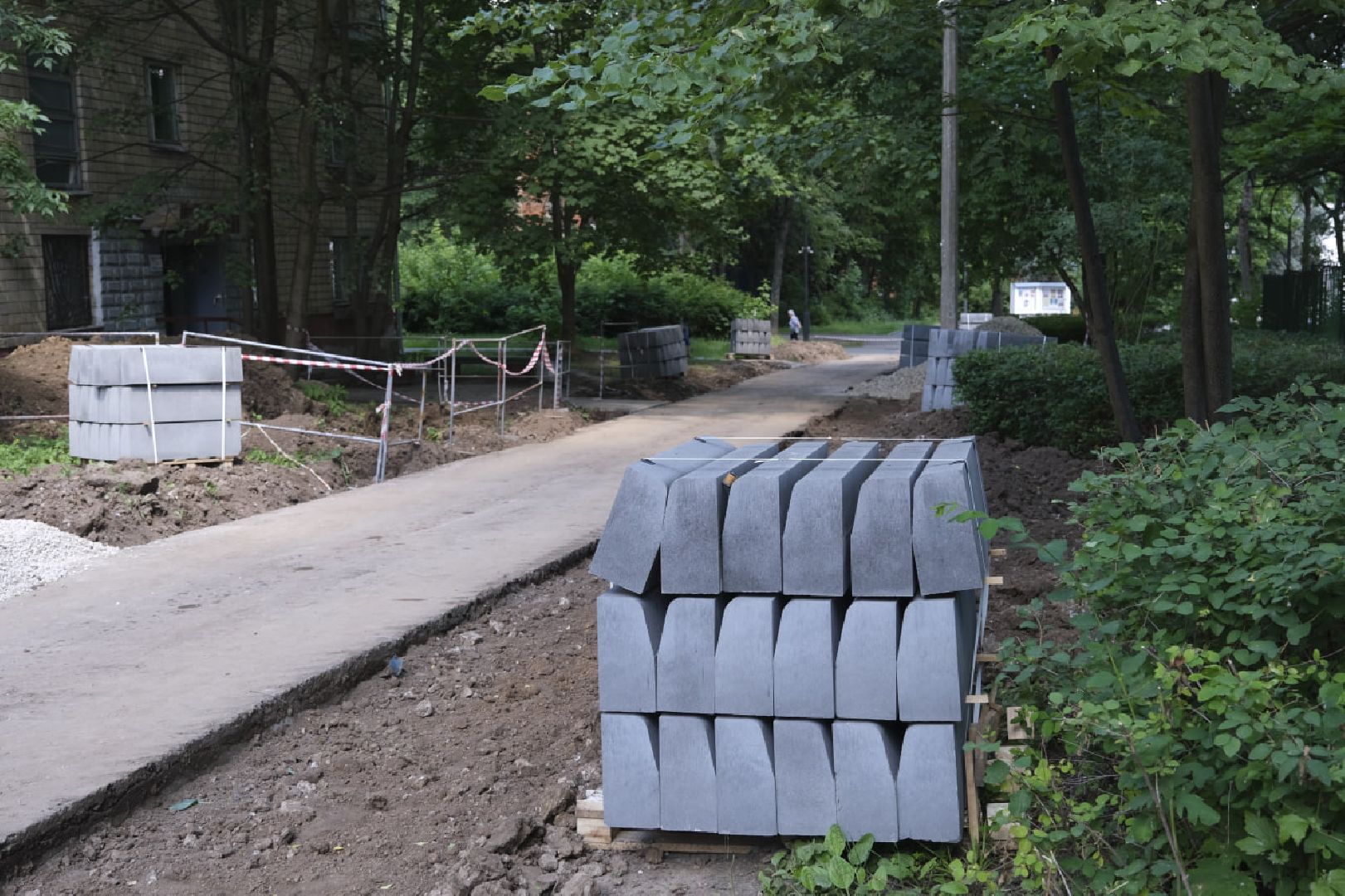 Пущино, благоустройство, дворы