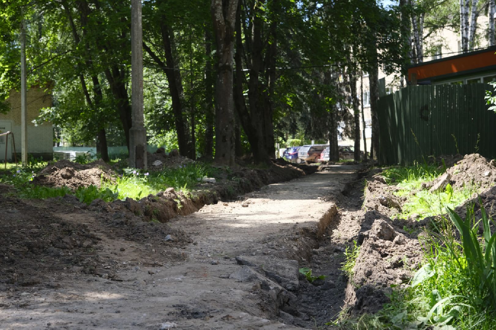 Пущино, благоустройство, дворы