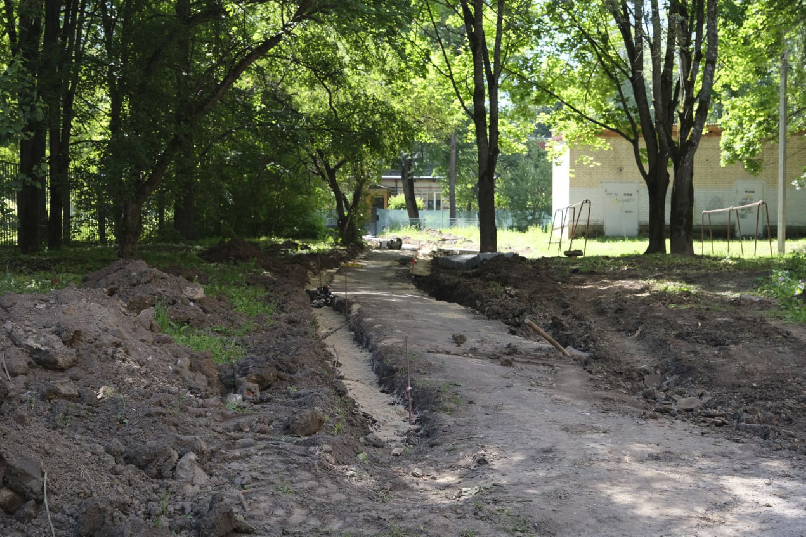 Пущино, благоустройство, дворы