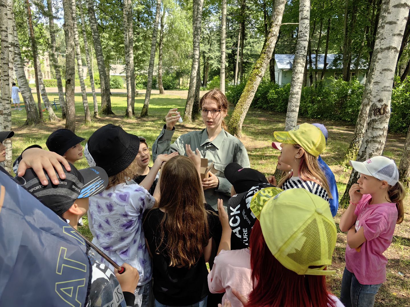 Лабиринт, игра, лагерь, испытание