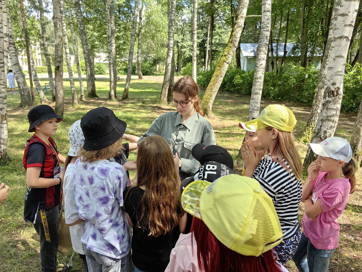 Лабиринт, игра, лагерь, испытание